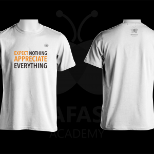 T-shirt Left Logo Expect Nothing