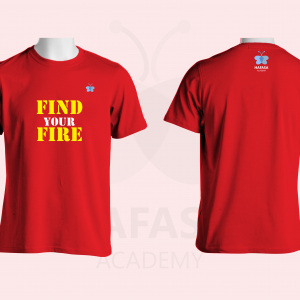 T-shirt Left Logo Find Your Fire