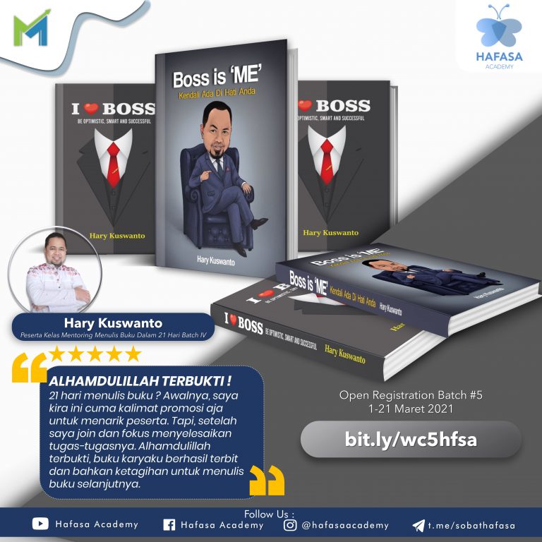 Flyer Testimoni Hary Kuswanto